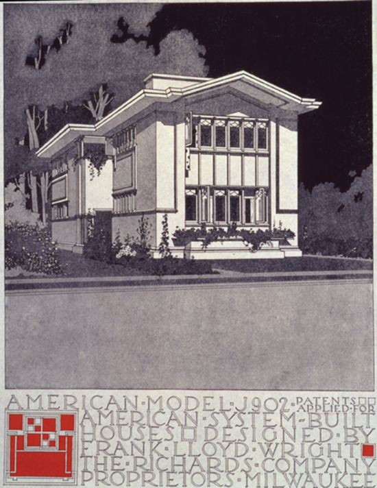  Arquitectura oculta » Impresiones de folletos para las casas construidas por el sistema americano para The Richards Company
