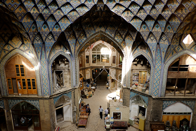 Hidden Architecture » Bazaar of Kashan - Hidden Architecture