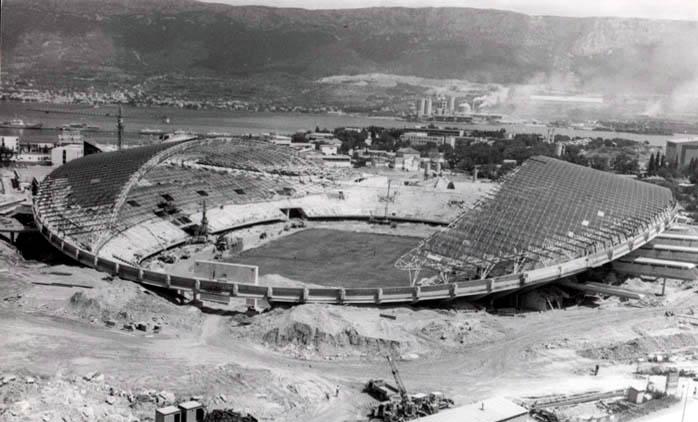 Boris Magaš, Stadion Poljud Hajduk Split, 1976, ostarchitektur