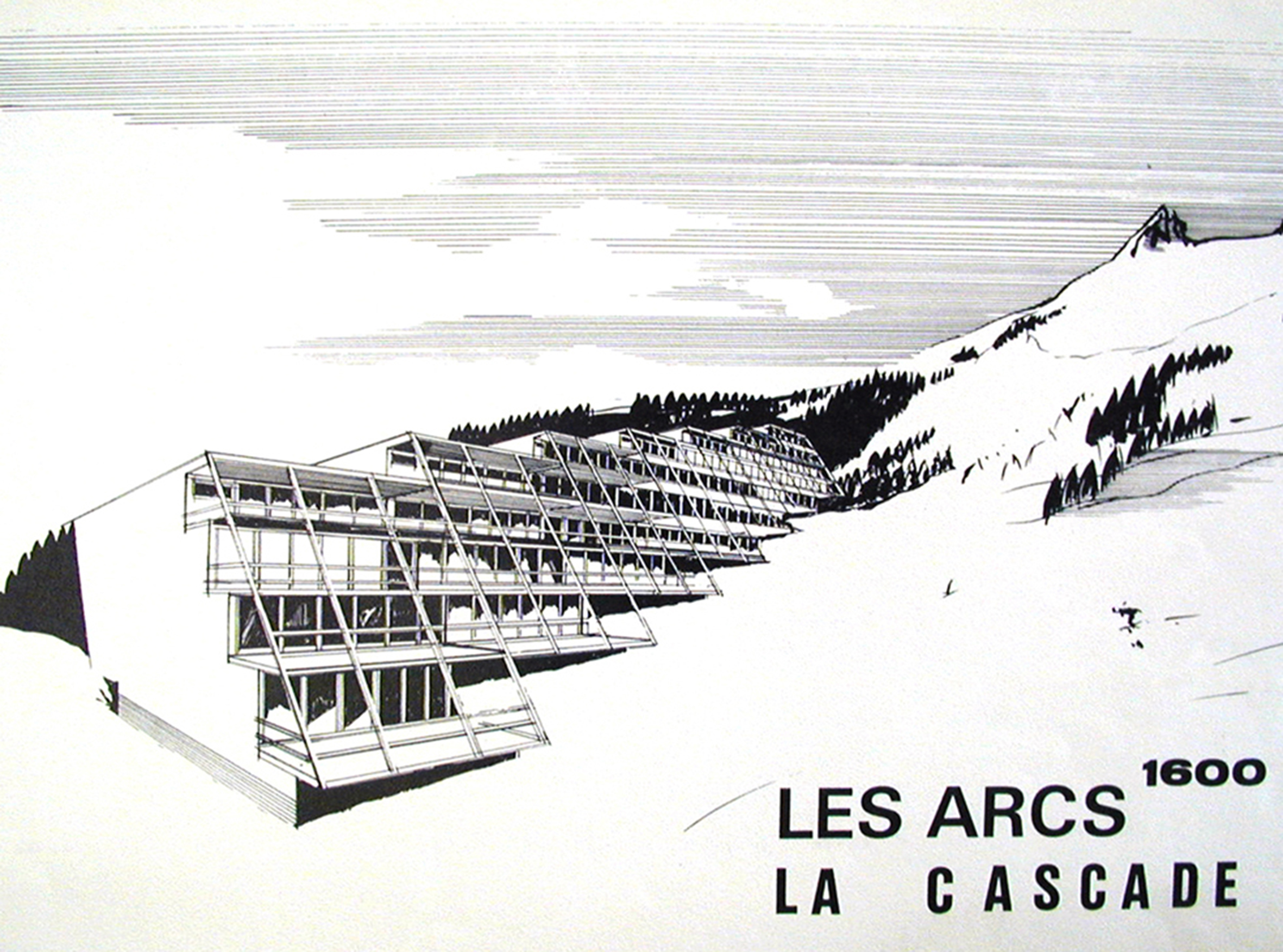 A Model Resort, Les Arcs, ski resort Charlotte Perriand: Th…