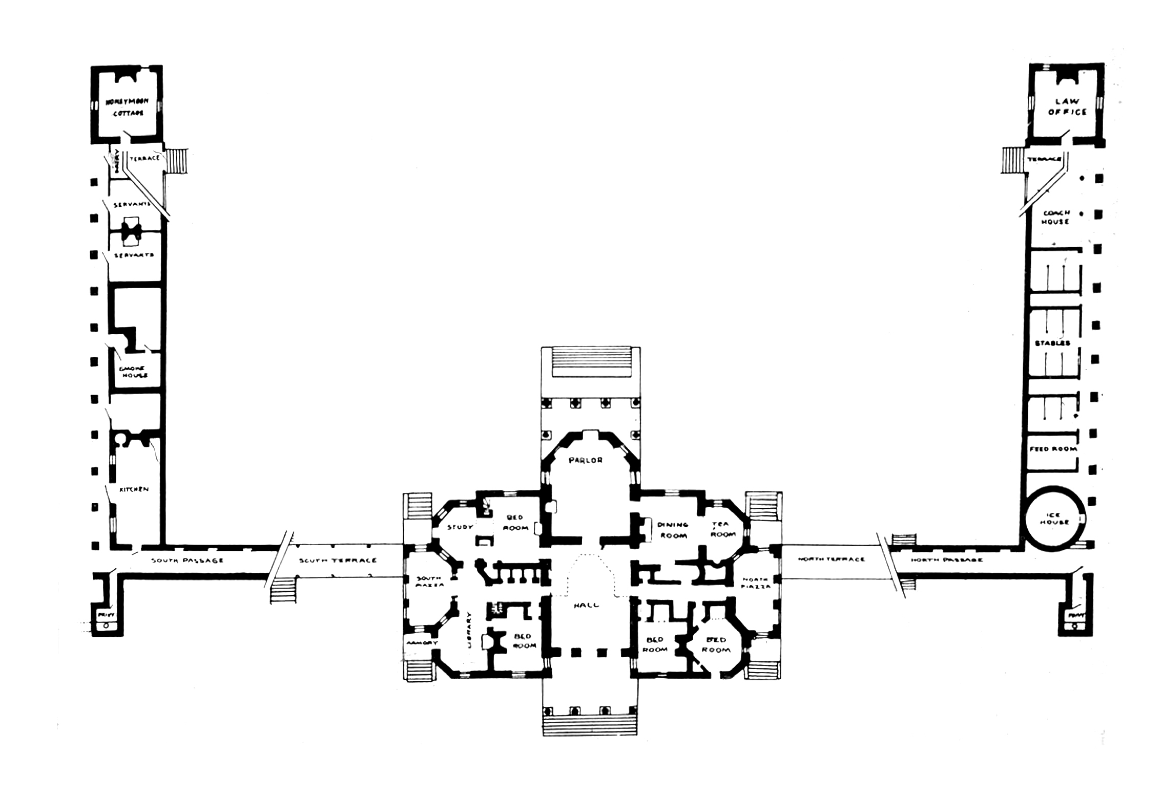 monticello dining room floor plan